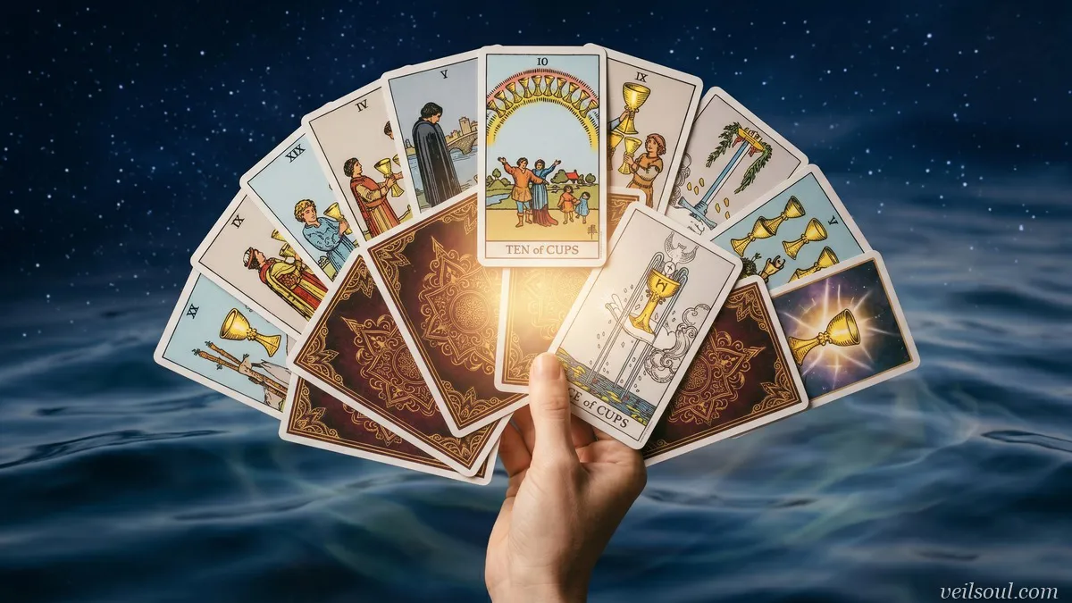 What Does It Mean When Your Tarot Reading Is All Cups?