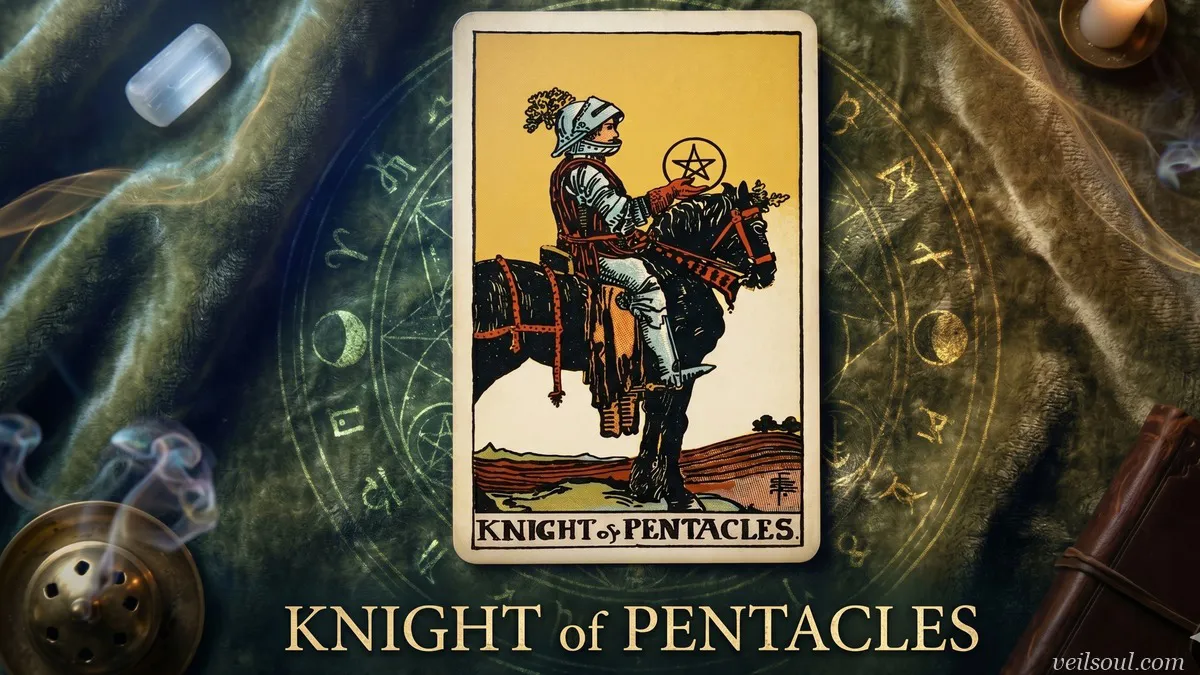 Knight of Pentacles Tarot Card Meaning: Reliability, Hard Work, and Steady Progress