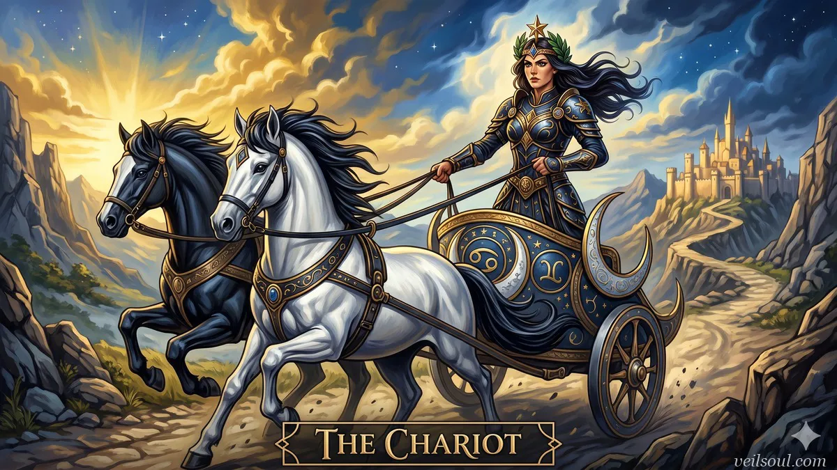 The Chariot Tarot Card Meaning: Victory Through Willpower