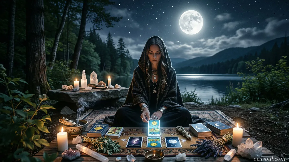 Full Moon Tarot Practices: Harnessing Lunar Illumination