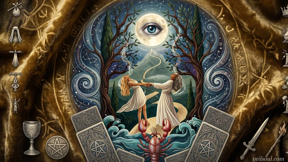 The Moon in Tarot: Intuition, Cycles, and the Hidden Depths of Your Subconscious