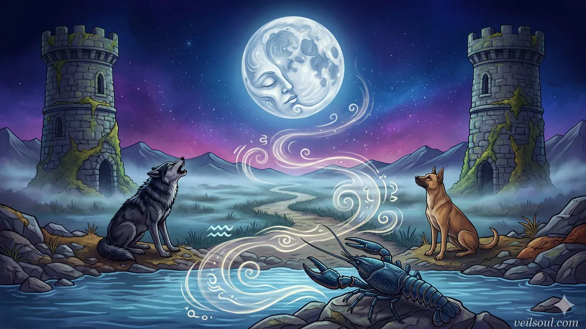 The Moon Tarot Card Meaning: Illusion, Intuition, and the Unconscious