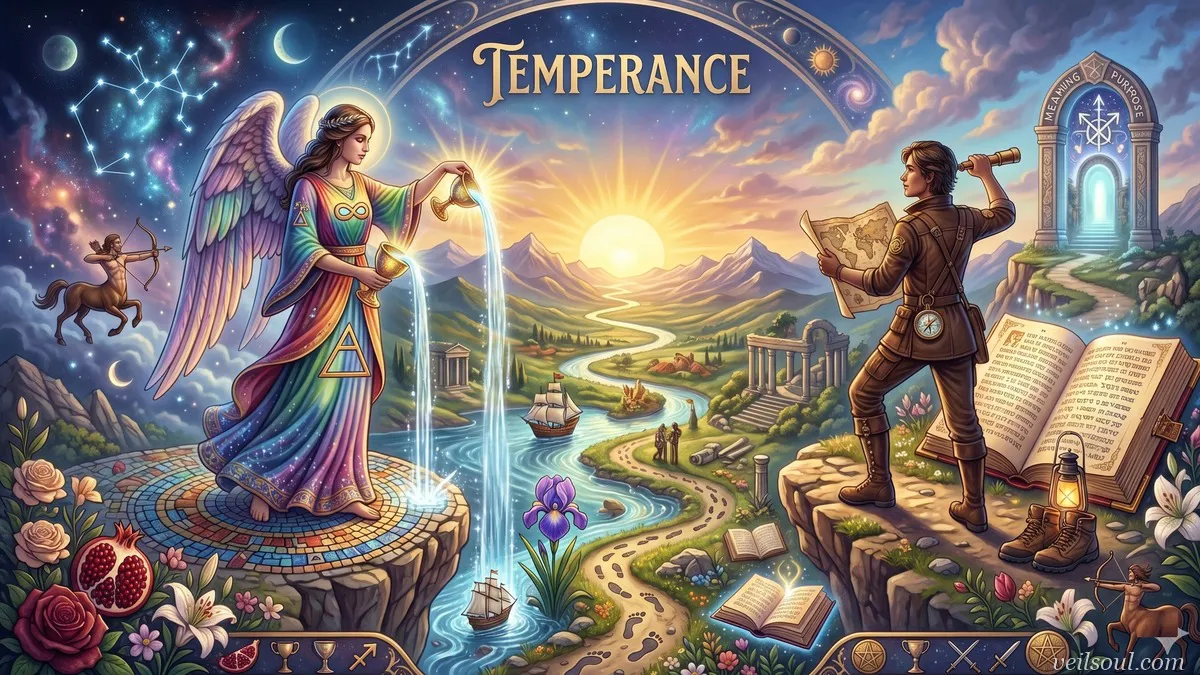 Sagittarius and Tarot: Temperance, Adventure, and the Quest for Meaning