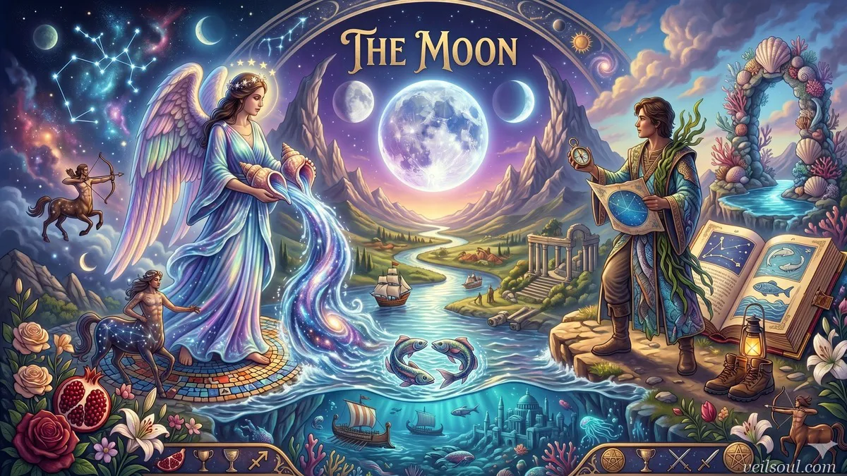 Pisces and Tarot: The Moon, Intuition, and the Ocean of Dreams