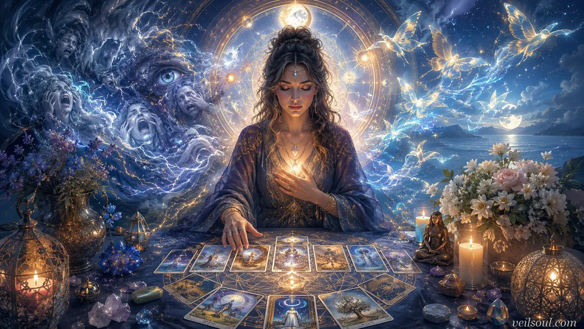 Tarot for Anxiety: Gentle Guidance When Your Mind Won't Quiet