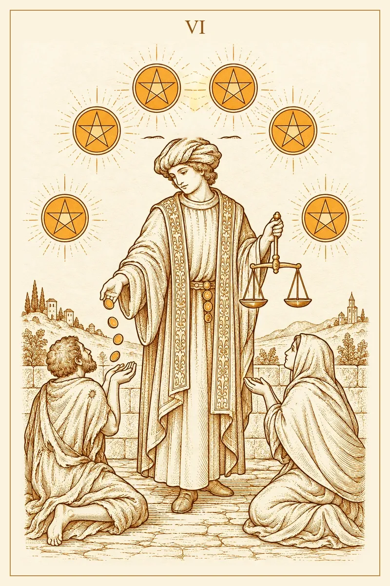Six of Pentacles