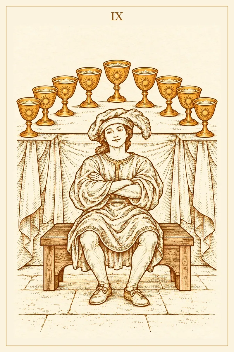 Nine of Cups