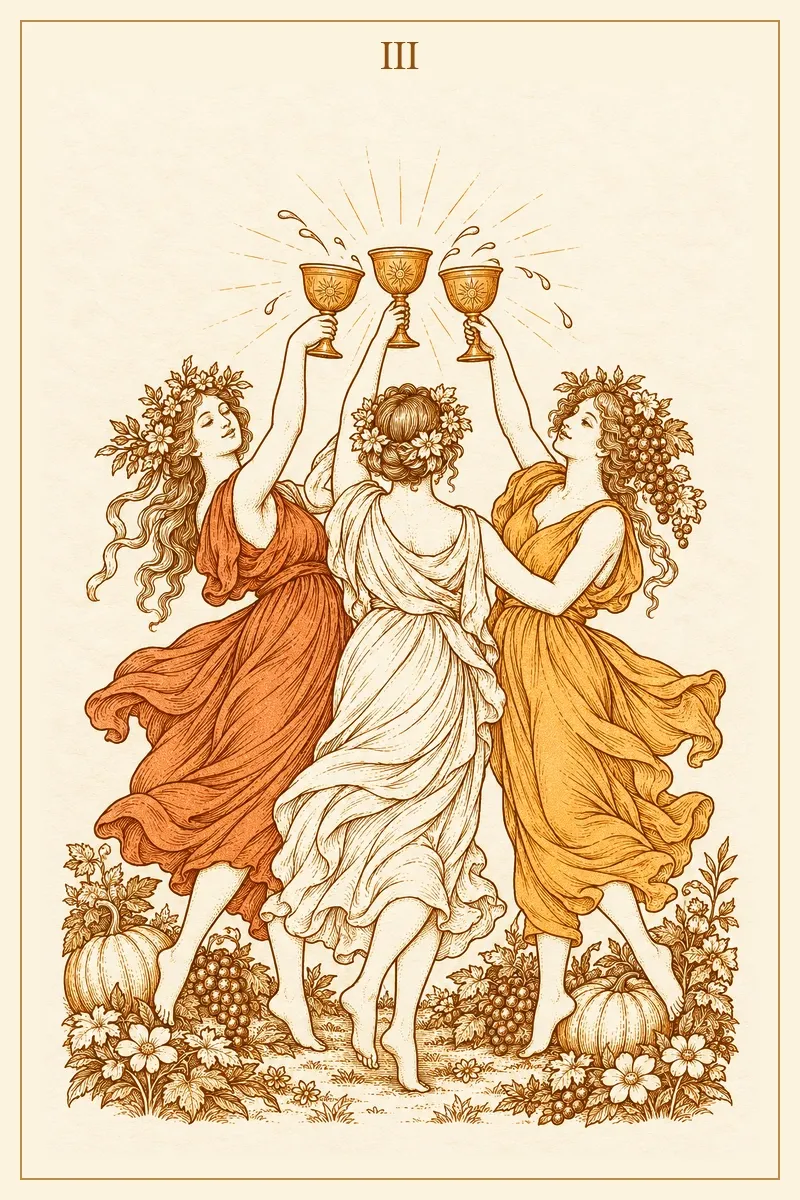 Three of Cups