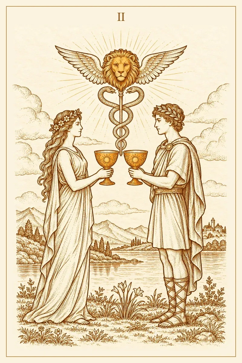 Two of Cups