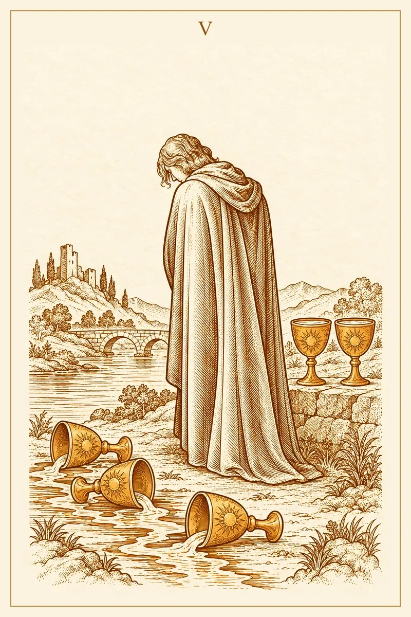 Five of Cups